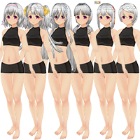 カスタムオーダーメイド3D2 ヘアーセット＆ヘッドパーツセット