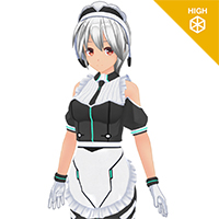 ニュージェネレーションメイド服セット『ハイポリボディ版』