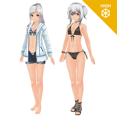 カスタムオーダーメイド3D2 コスチュームセット Vol.38『ハイポリボディ版』
