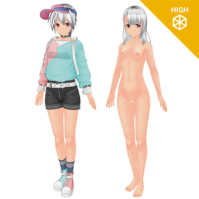 カスタムオーダーメイド3D2 コスチュームセット Vol.40『ハイポリボディ版』