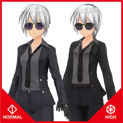 エージェントセット『ノーマル＆ハイポリボディ版』