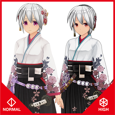 和花剣姫セット『ノーマル＆ハイポリ』