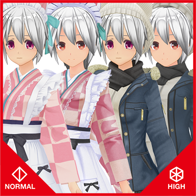 コスチュームセット Vol.66 猫猫SP 『ノーマル&ハイポリ』