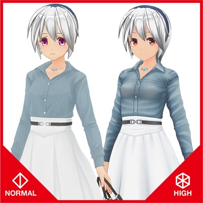チル・キャリアガールセット『ノーマル＆ハイポリ』