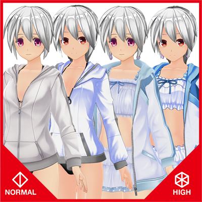 コスチュームセットVol.71『ノーマル&ハイポリ』