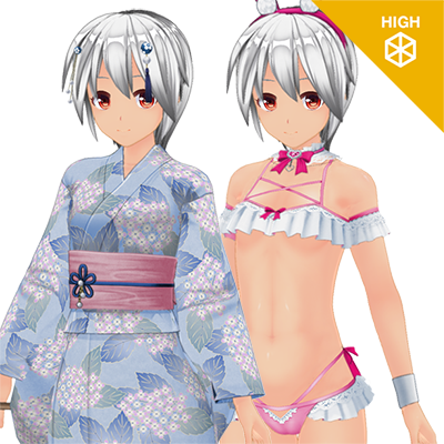 カスタムオーダーメイド3D2 コスチュームセット Vol.73『ハイポリ』