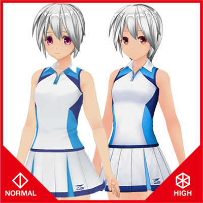 エリートテニスウェアセット『ノーマル＆ハイポリ』