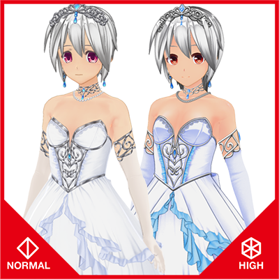 ピュアフリルドレスセット『ノーマル＆ハイポリ』