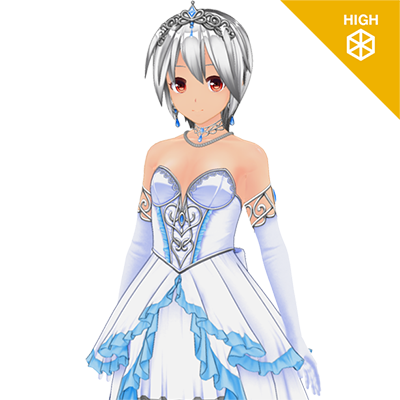 ピュアフリルドレスセット『ハイポリ』