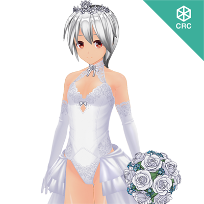 シャイネスウェディングドレスセット『CRCハイポリ』