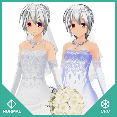 マーメイドウェディングドレスセット『ノーマル＆CRCハイポリ』