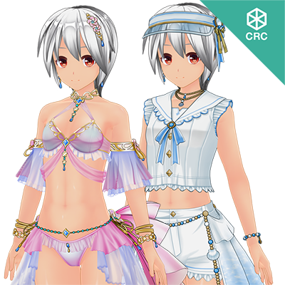 カスタムオーダーメイド3D2 コスチュームセット『みんな大好き水着とアイドルセット』 Vol.85『CRCハイポリ』