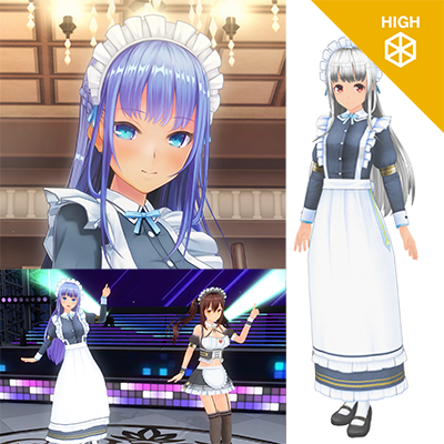 カスタムオーダーメイド3D2.5 キャラクターパック 生真面目で甘え下手な淑女 ダンスセット版