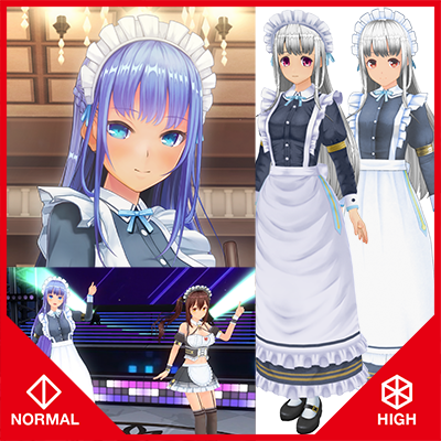 カスタムオーダーメイド3D2&2.5 キャラクターパック 生真面目で甘え下手な淑女 ダンスセット版